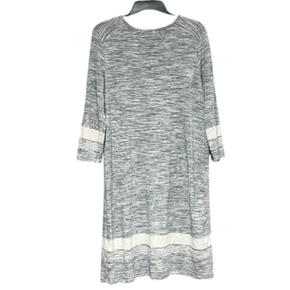 Hilary Radley Gray and White Dress - Picture 2 of 7